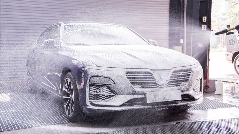 Tiệm rửa xe Trương Văn Ngọc Quảng Ninh